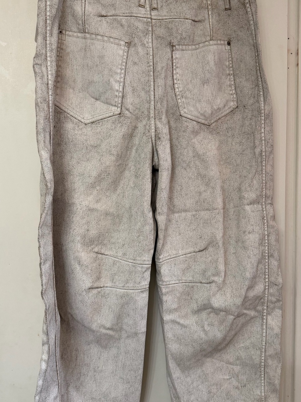 We The Free Free People Good Luck Coated Barrel Jeans - Picture 10 of 13